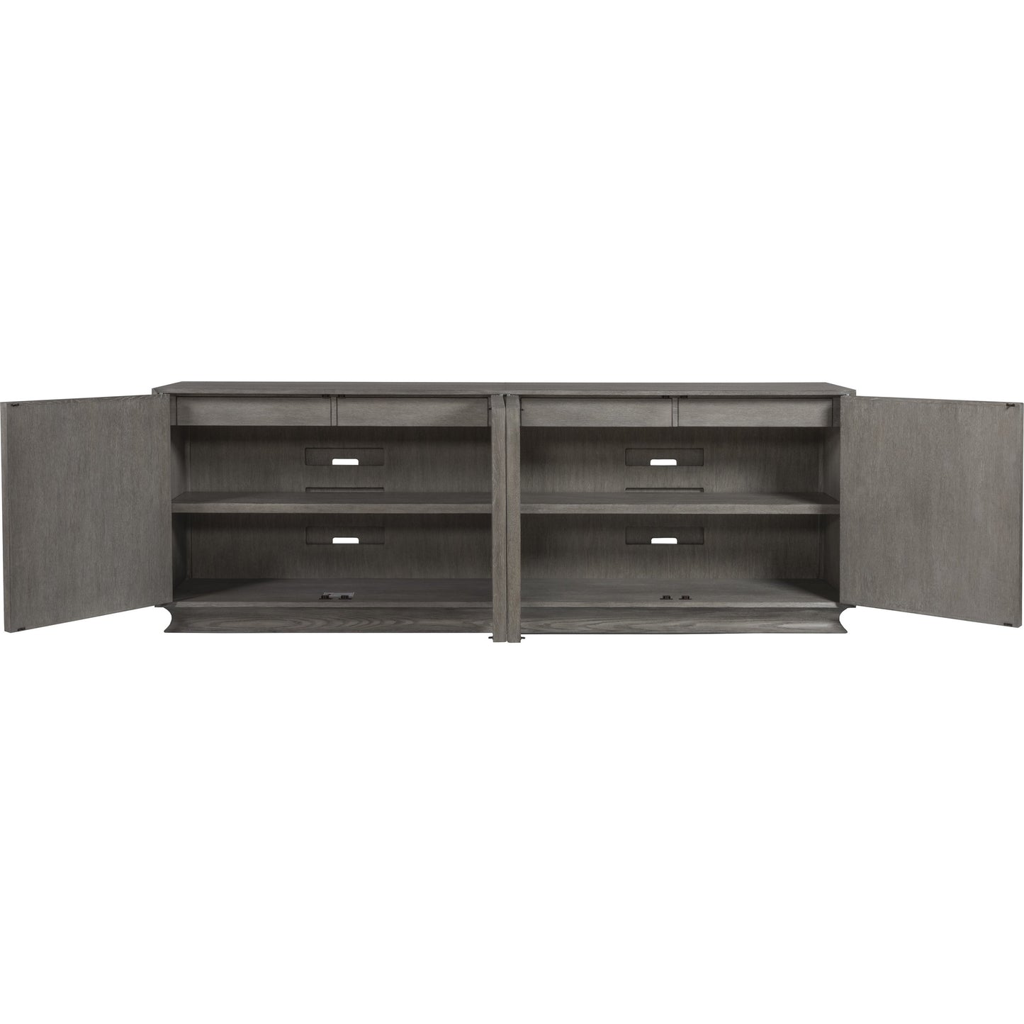 002 SR-834490 | Additional Silo | Monstuart Media Console by Artistica Home in warm gray. Made from unique in a modern style.