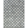 Silver, Blue / 1' x 1'6"