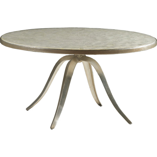 Capiz Round Cocktail by Artistica Home. Made from unique in a transitional style.
