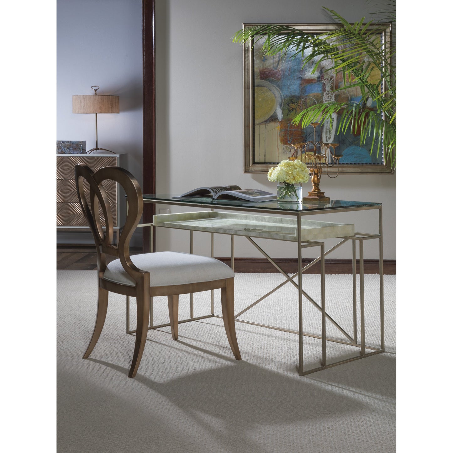 003 SR-834433 | Lifestyle | Melody Side Chair by Artistica Home. Made from unique in a transitional style.