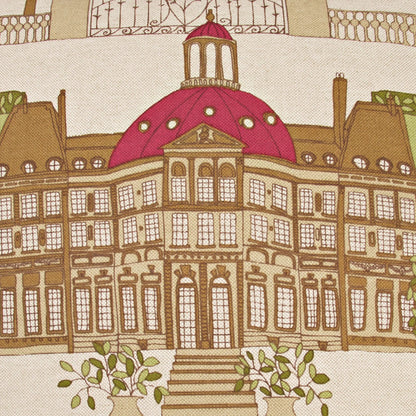 Conservatory Pillow by DV Kap Home in ruby. Made from unique in a eclectic & global style.