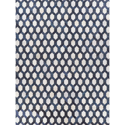 Natural Hide Rug by Exquisite Rugs. Made from leather hide in a unique style.