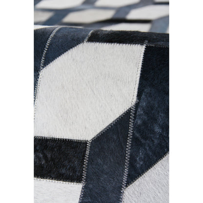 Natural Hide Rug by Exquisite Rugs. Made from leather hide in a unique style.