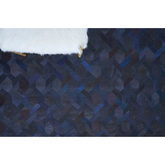 Natural Hide Rug by Exquisite Rugs. Made from leather hide in a unique style.