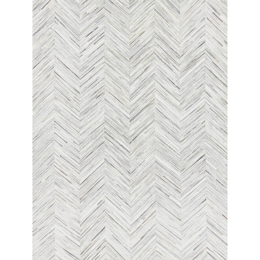Natural Hide 2162 Rug by Exquisite Rugs in silver. Made from leather hide in a unique style.