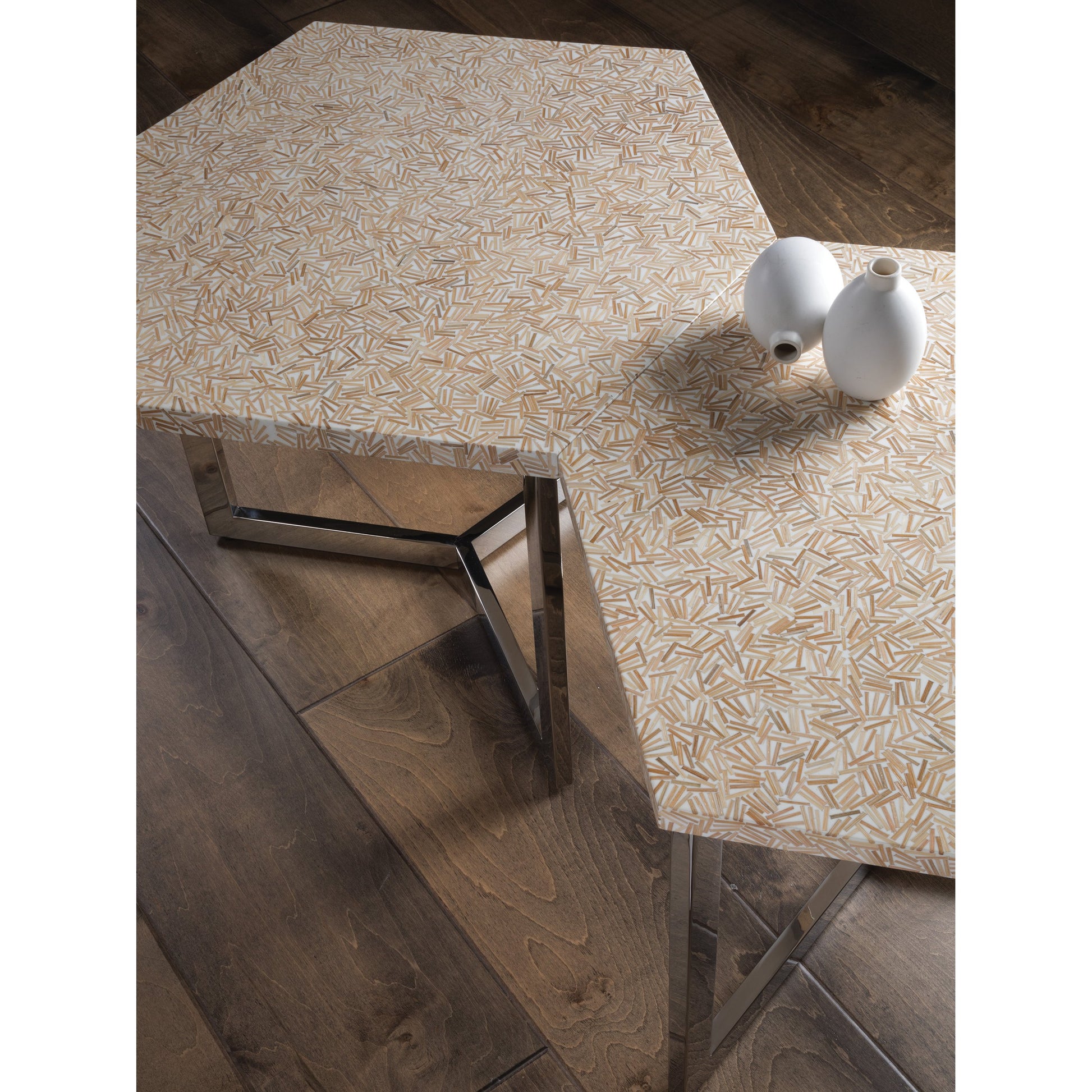 Inamorata Hexagonal Cluster Bunching Table by Artistica Home. Made from unique in a modern style.