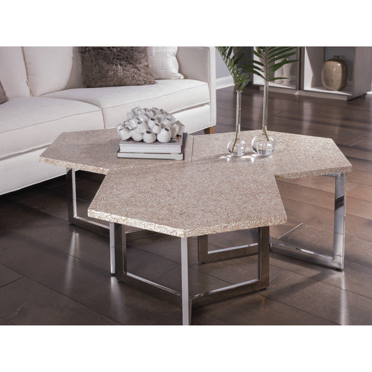 Inamorata Hexagonal Cluster Bunching Table by Artistica Home. Made from unique in a modern style.