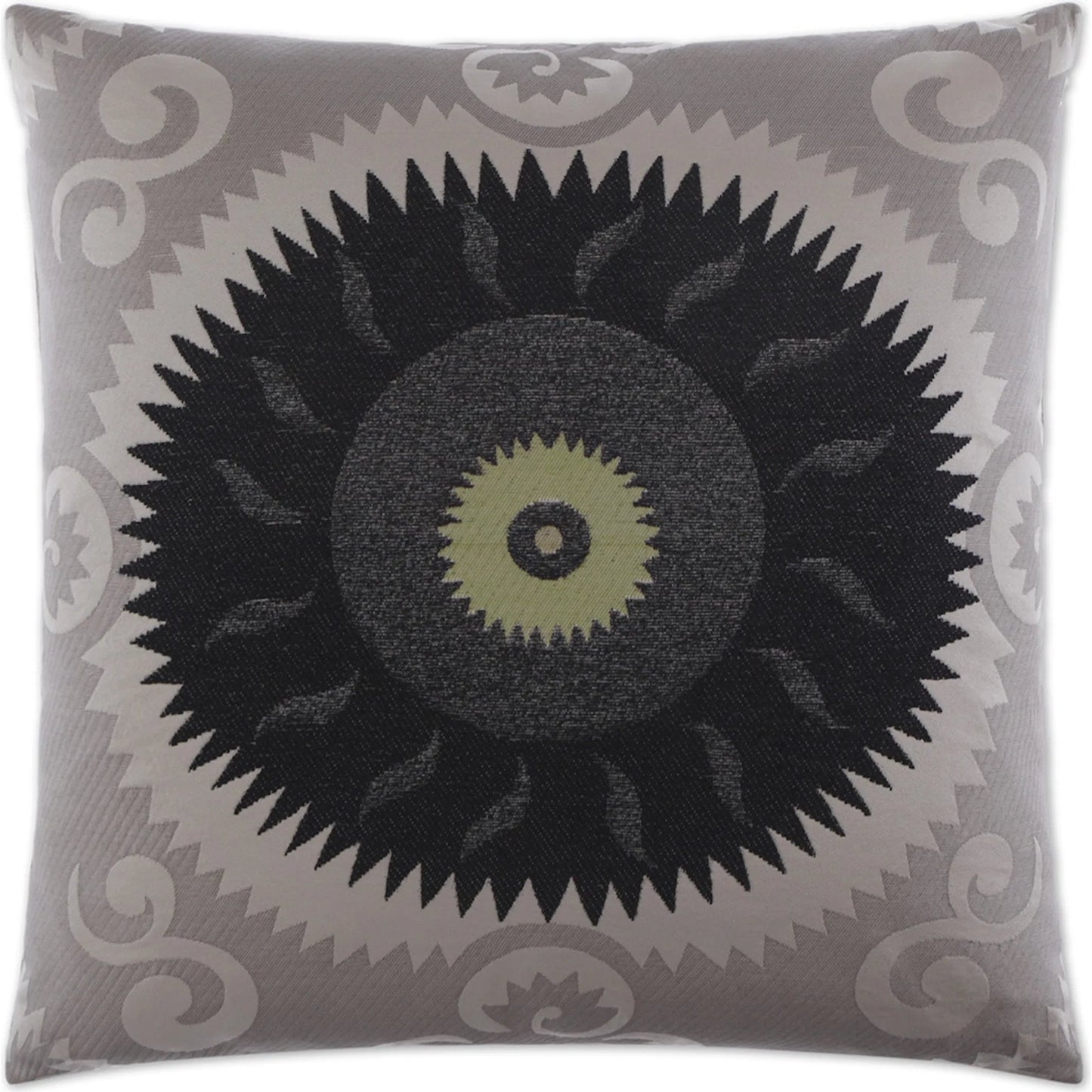 001 SI-2381079 | Primary Silo | Essence Pillow by DV Kap Home in grey. Made from unique in a eclectic & global style.
