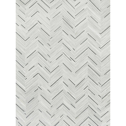 Natural Hide 2163 Rug by Exquisite Rugs in silver/blue. Made from unique in a unique style.