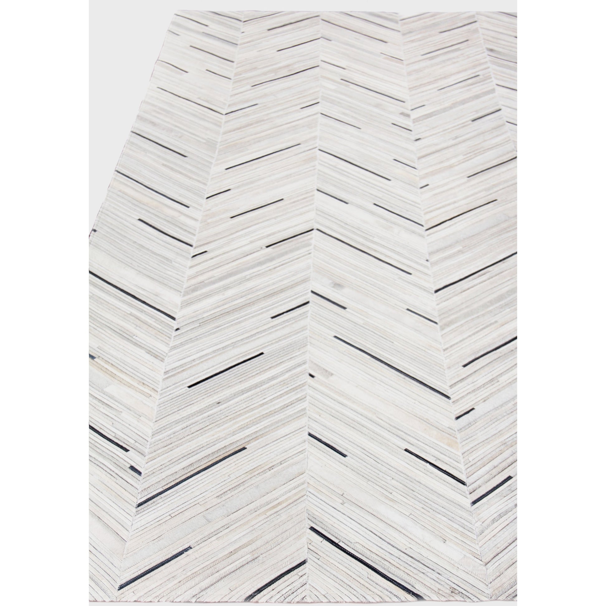 Natural Hide 2163 Rug by Exquisite Rugs in silver/blue. Made from unique in a unique style.