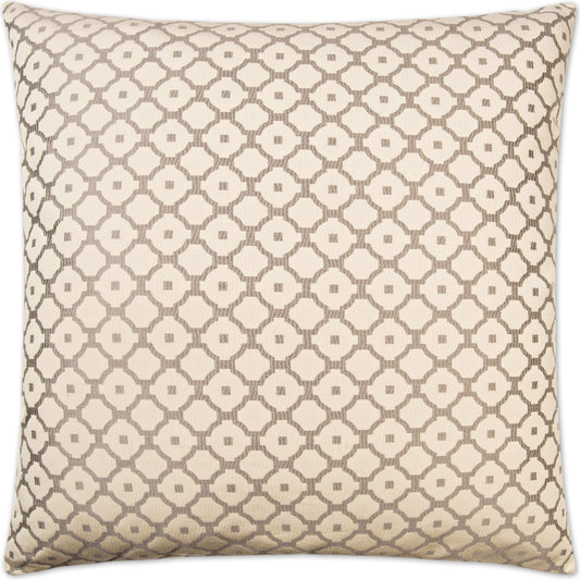 Paragon II PIllow by DV Kap Home in gray. Made from 40% polyester, 60% rayon in a transitional style.
