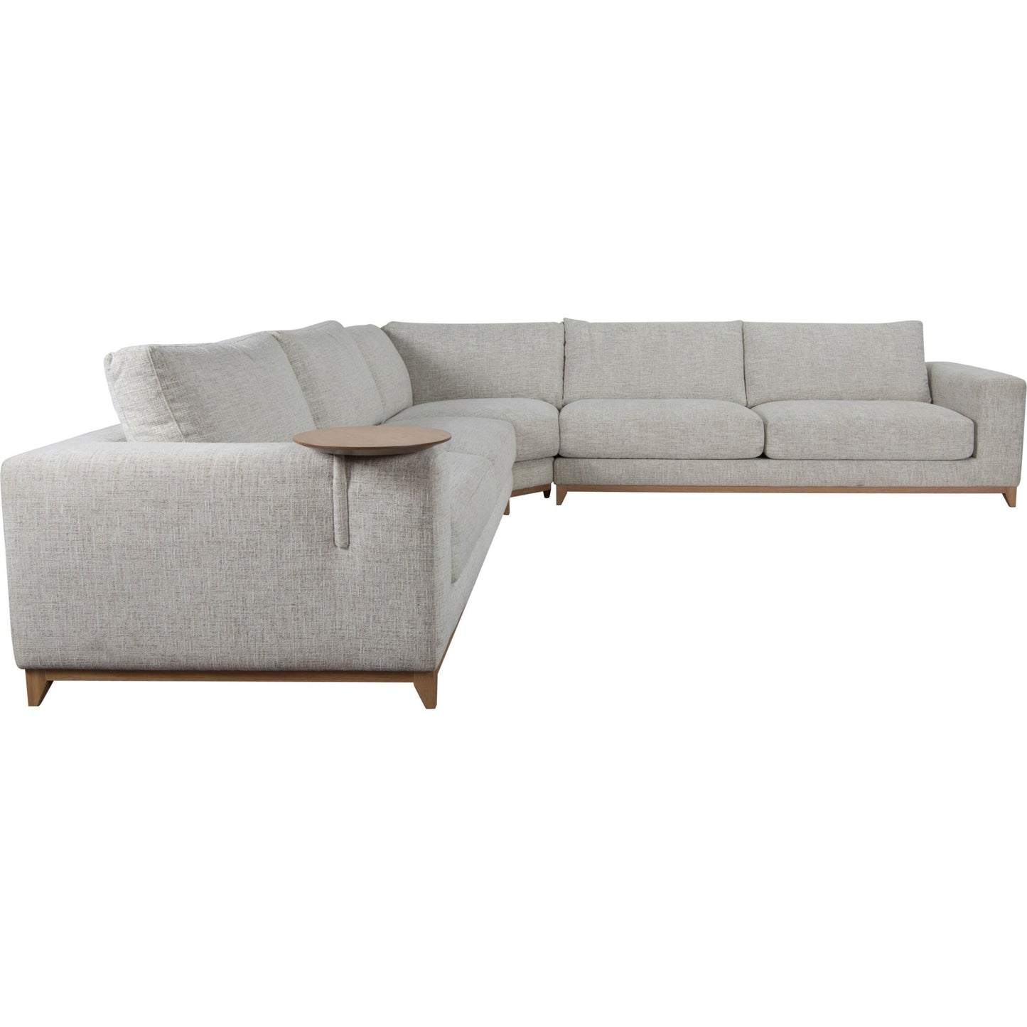 001 SR-897689 | Additional Silo | Donovan Sectional by Classic Home in gray. Made from 100% polyester in a modern style.