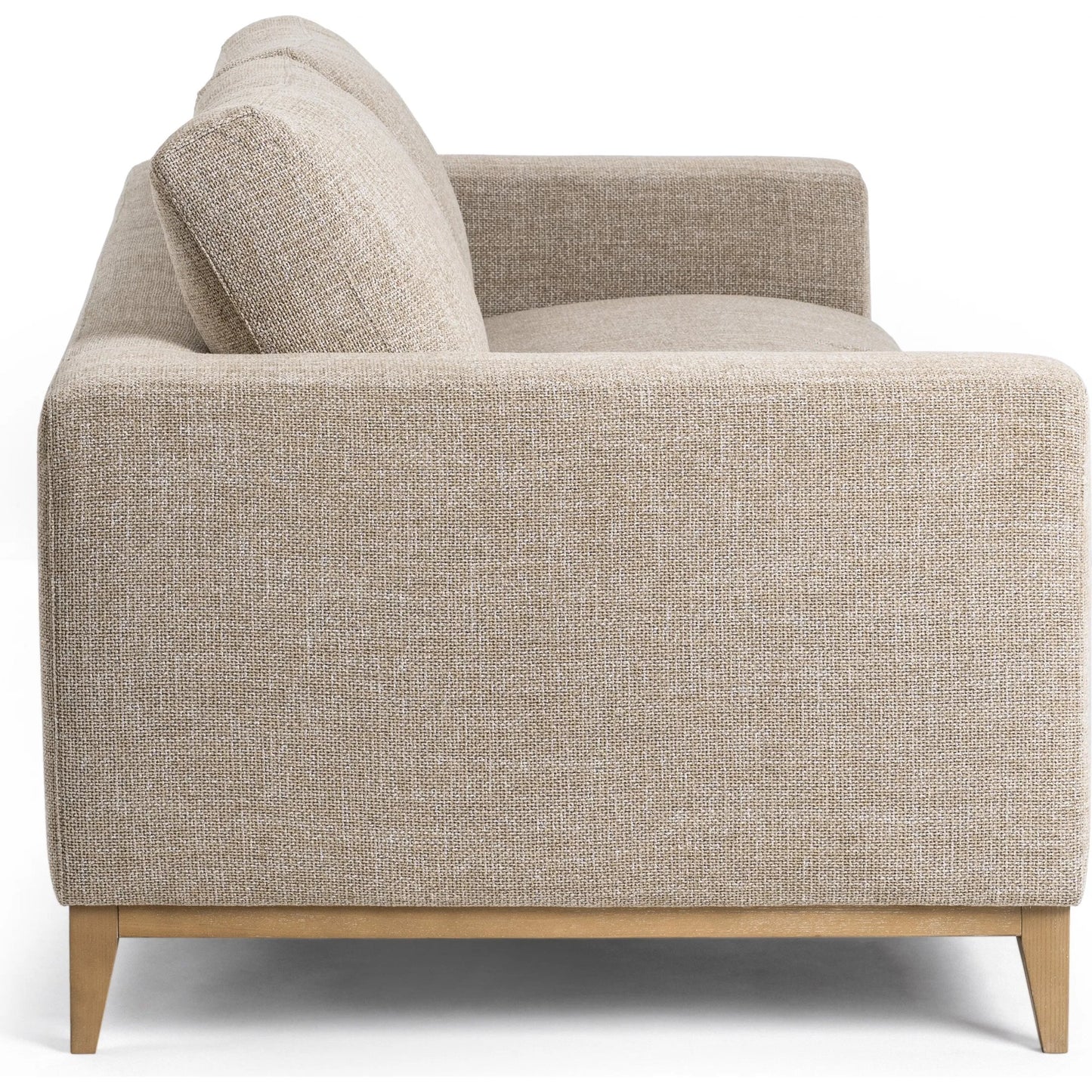 031 SI-2537772 | Additional Silo | Donovan Sofa by Classic Home in bisque. Made from 100% polyester, ash wood in a modern style.