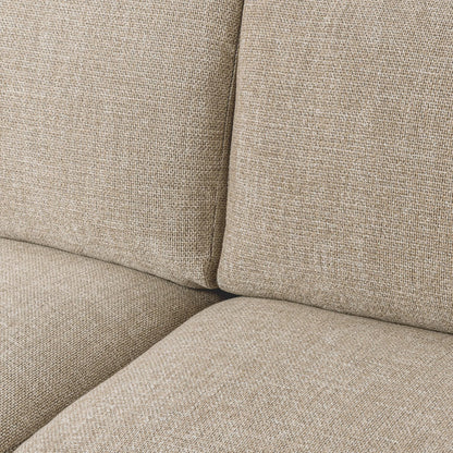 Donovan Sofa by Classic Home in bisque. Made from 100% polyester, ash wood in a modern style.