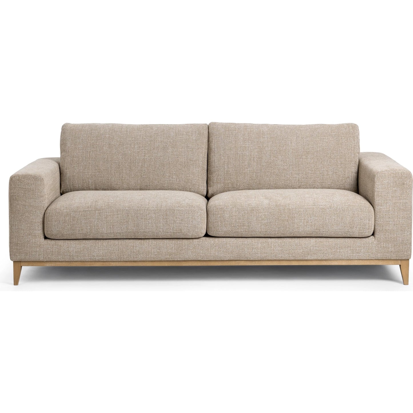 029 SI-2537772 | Additional Silo | Donovan Sofa by Classic Home in bisque. Made from 100% polyester, ash wood in a modern style.