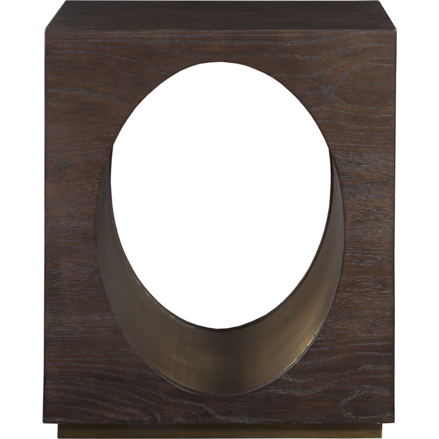 002 SR-834714 | Additional Silo | Verbatim Rectangular End Table by Artistica Home in rich brown cerused. Made from unique in a modern style.