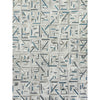 Silver, Blue / 1' x 1'6"