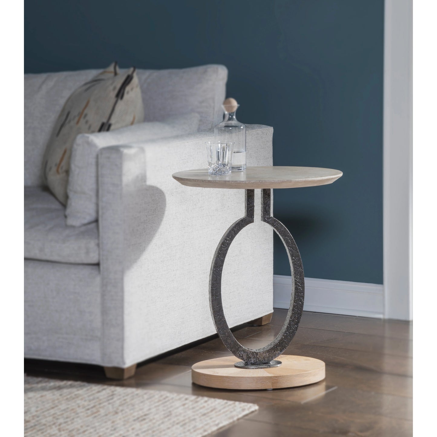 003 SR-834267 | Lifestyle | Clement Oval Spot Table by Artistica Home. Made from unique in a eclectic & global style.