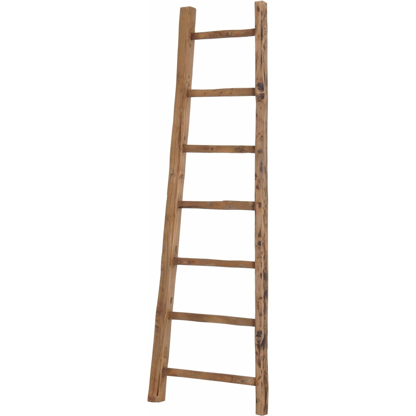 000 SI-2533495 | Primary Silo | D-Bodhi Ladder by LH Imports in brown and natural. Made from reclaimed teak in a unique style.