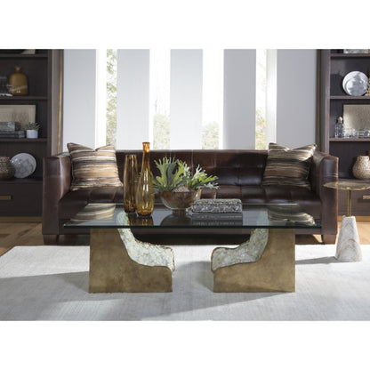 Apricity Rectangular Cocktail Table by Artistica Home. Made from unique in a rustic style.