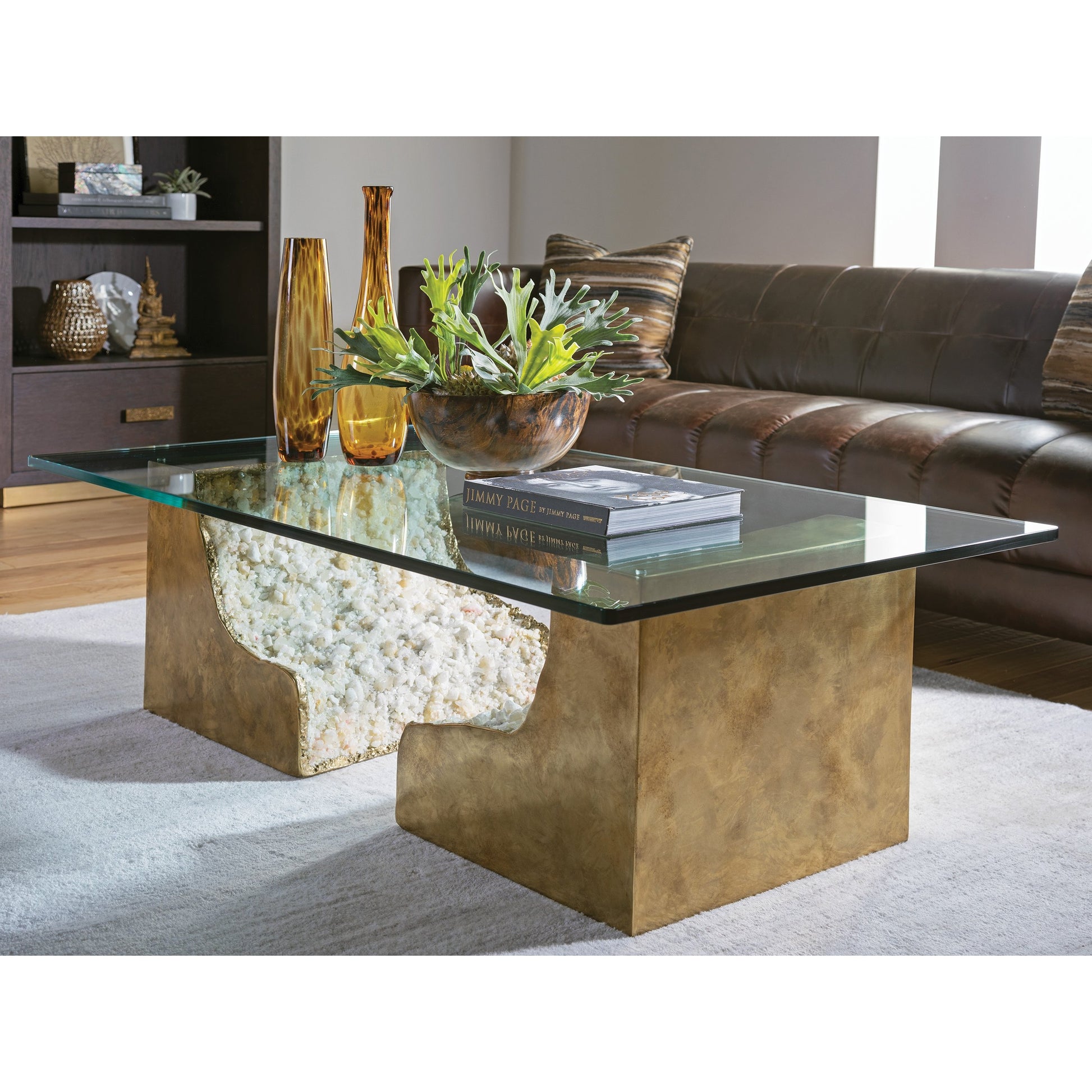 Apricity Rectangular Cocktail Table by Artistica Home. Made from unique in a rustic style.