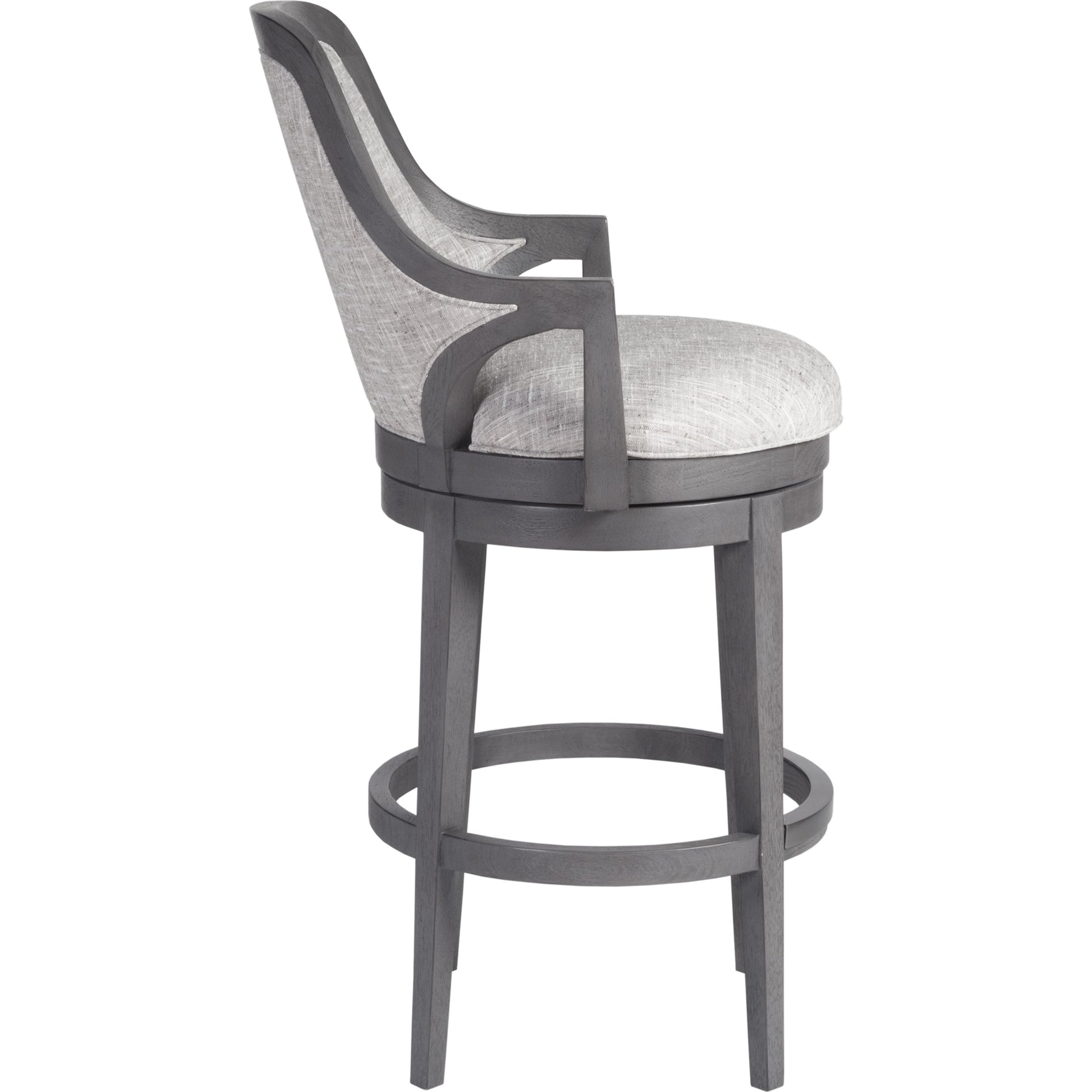 Appellation Upholstered Swivel Barstool by Artistica Home. Made from unique in a transitional style.