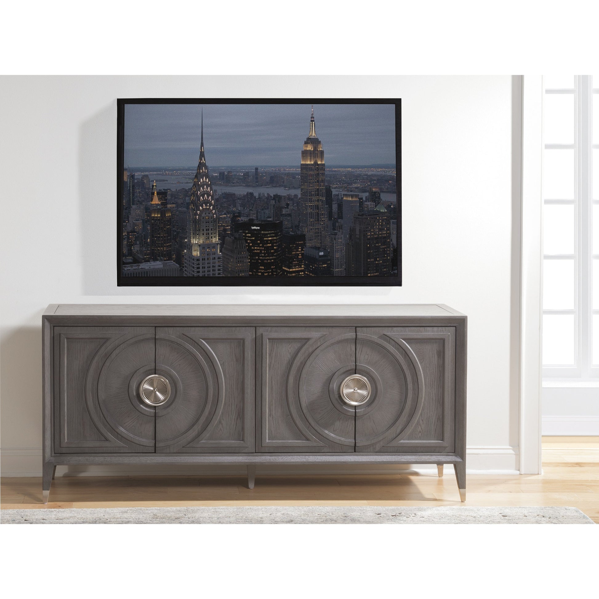 Appellation Media Console by Artistica Home. Made from unique in a transitional style.