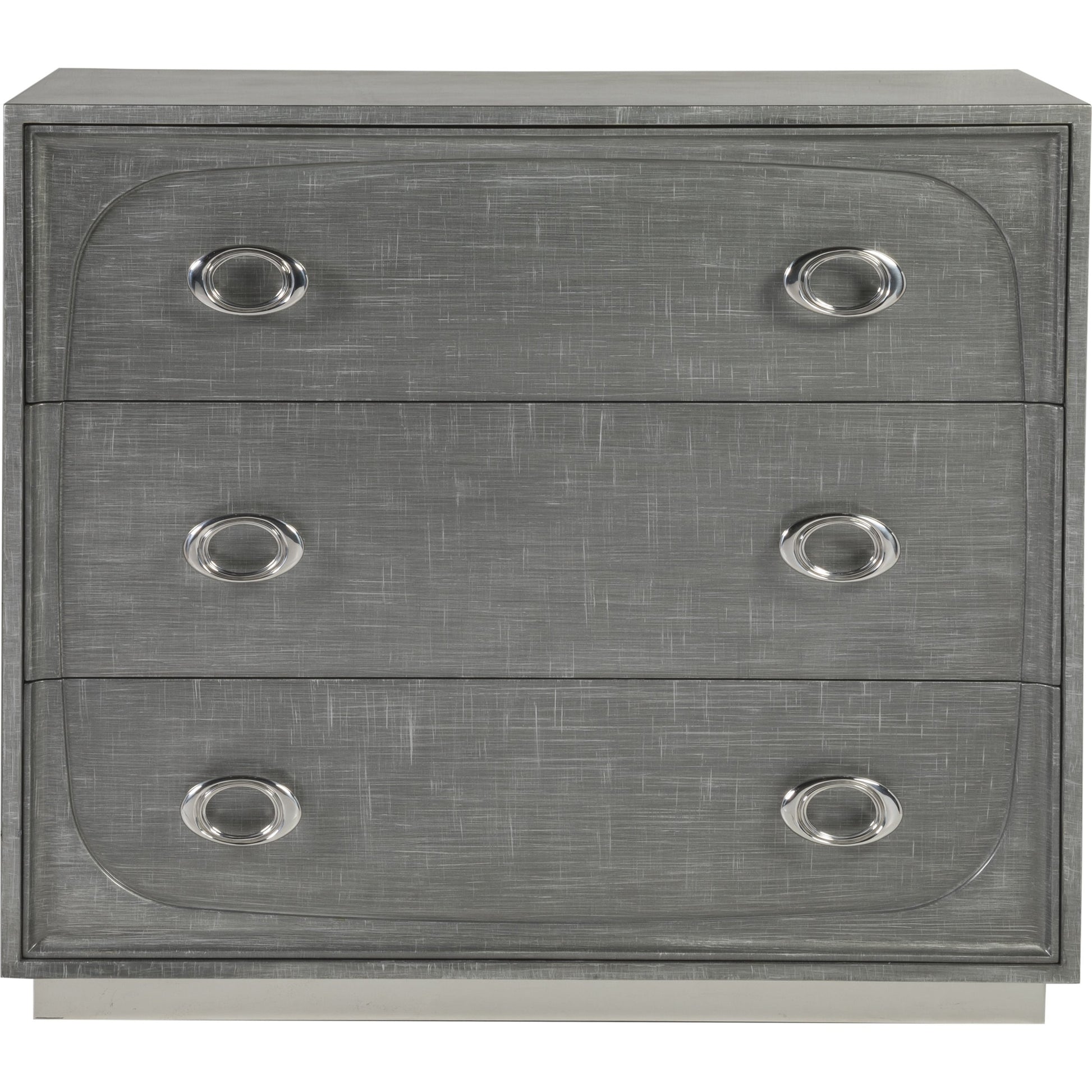 Iridium Hall Chest by Artistica Home in gray silver crosshatch. Made from unique in a transitional style.