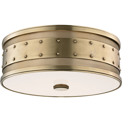 Gaines Flush Mount Light by Hudson Valley. Made from unique in a modern style.