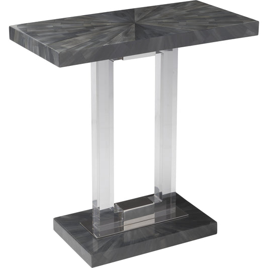 Litmus Rectangular Spot Table by Artistica Home in dusk gray. Made from unique in a modern style.