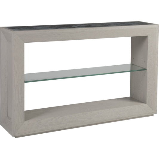 Metaphor Console by Artistica Home in white sandblast. Made from unique in a modern style.
