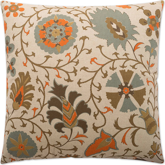 Calypso Pillow by DV Kap Home. Made from 87% cotton, 13% rayon in a unique style.