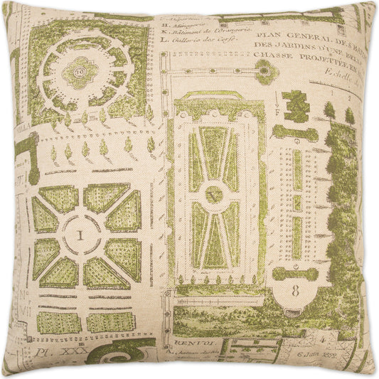 Jardin by DV Kap Home in green. Made from 88% cotton, 12% rayon in a cottage & farmhouse style.