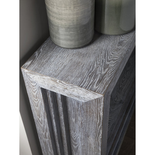 Accolade Console by Artistica Home in carbon. Made from unique in a transitional style.