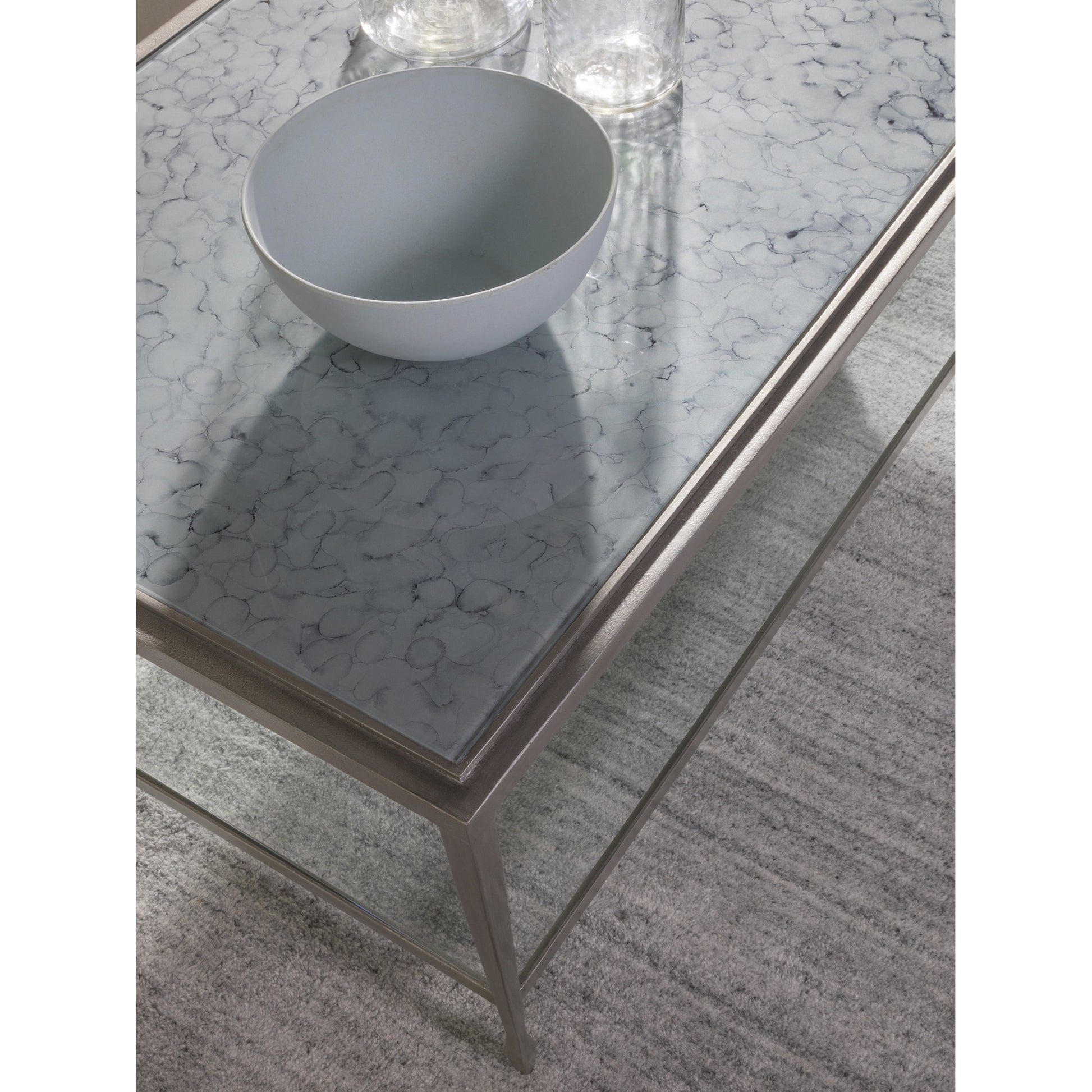Sashay Rectangular Cocktail Table by Artistica Home. Made from unique in a transitional style.