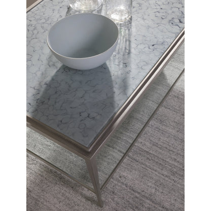 Sashay Rectangular Cocktail Table by Artistica Home. Made from unique in a transitional style.
