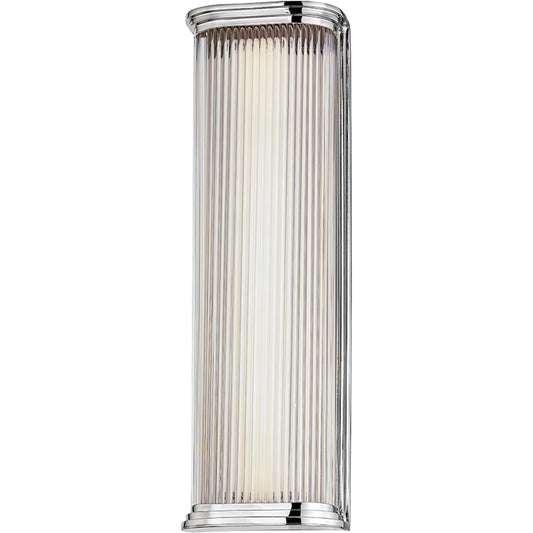Newburgh 1 Light Wall Sconce by Hudson Valley. Made from steel, brass in a modern style.
