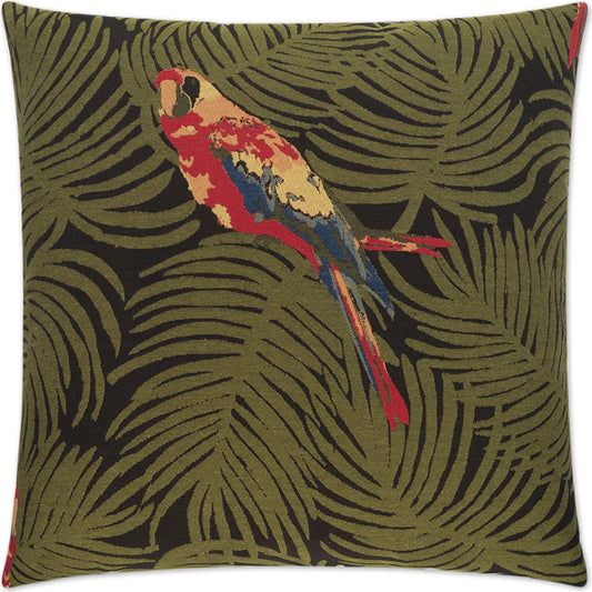 Polly Pillow by DV Kap Home in green. Made from unique in a unique style.