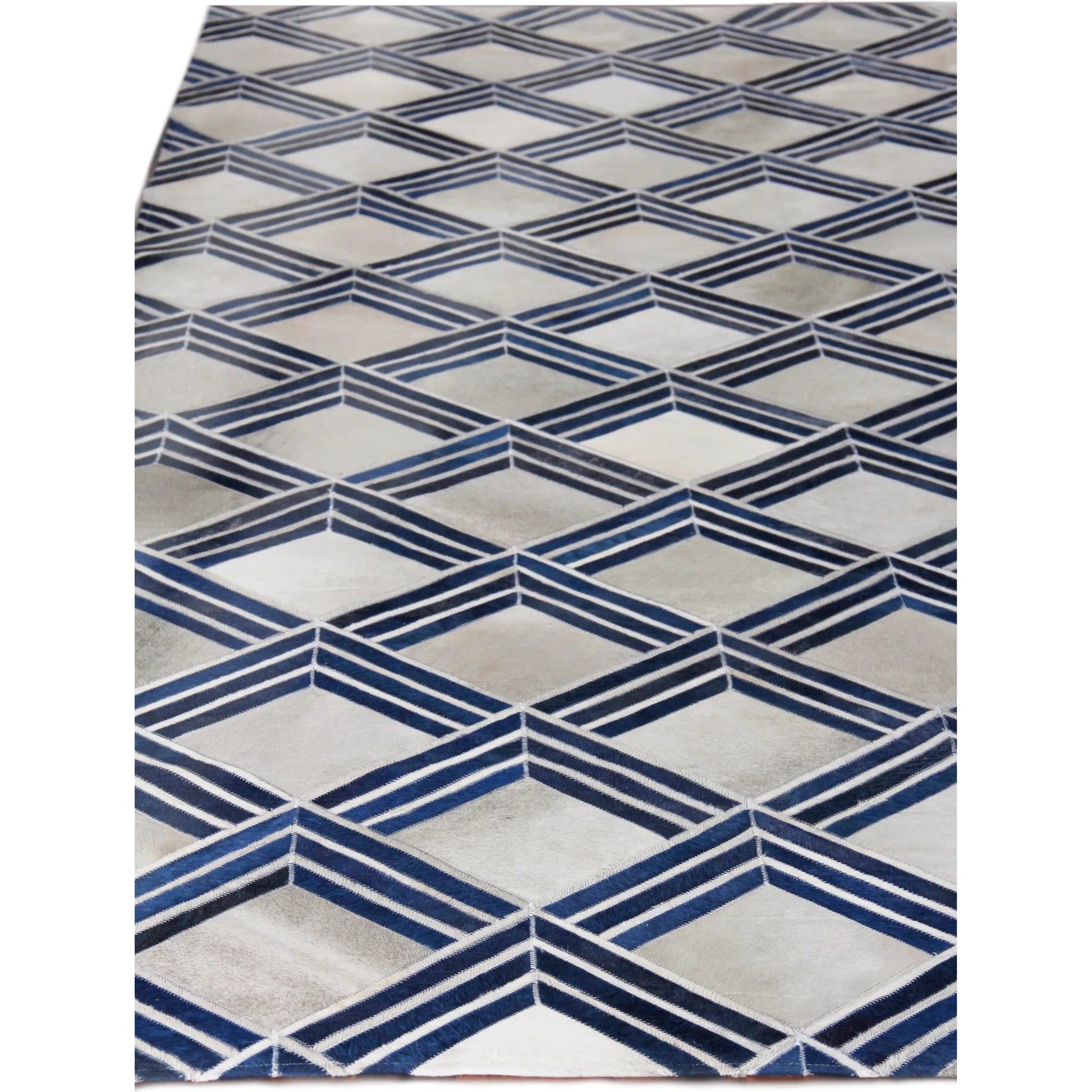Natural Hide Rug V by Exquisite Rugs. Made from leather hide in a unique style.