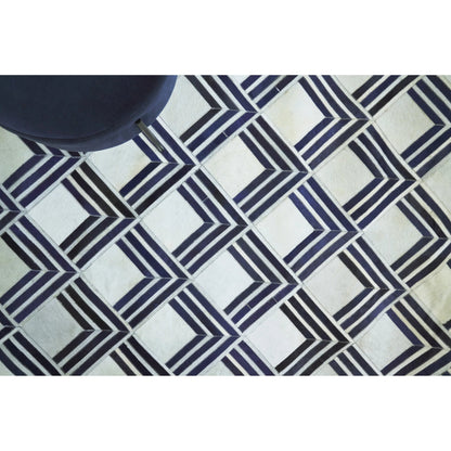Natural Hide Rug V by Exquisite Rugs. Made from leather hide in a unique style.