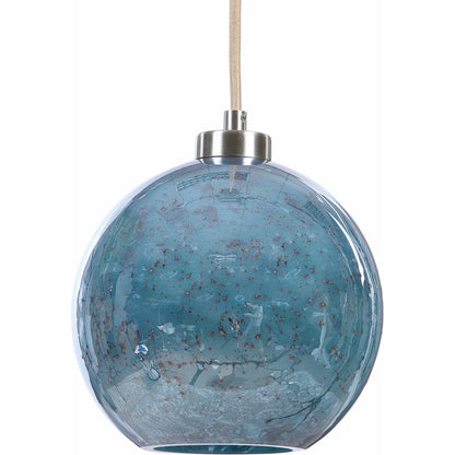 GEM Mini Pendant by Uttermost. Made from steel, glass in a modern style.