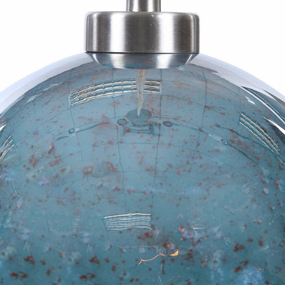 GEM Mini Pendant by Uttermost. Made from steel, glass in a modern style.