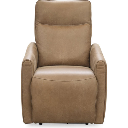 Vivica Power Recliner Accent Chair by Classic Home. Made from 100% top grain leather, acacia plywood, metal in a traditional style.