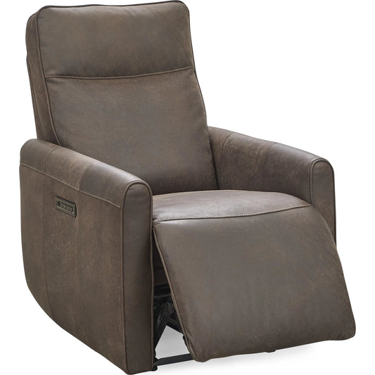 Vivica Power Recliner Accent Chair by Classic Home. Made from 100% top grain leather, acacia plywood, metal in a traditional style.