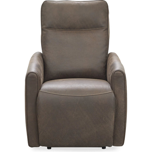 Vivica Power Recliner Accent Chair by Classic Home. Made from 100% top grain leather, acacia plywood, metal in a traditional style.