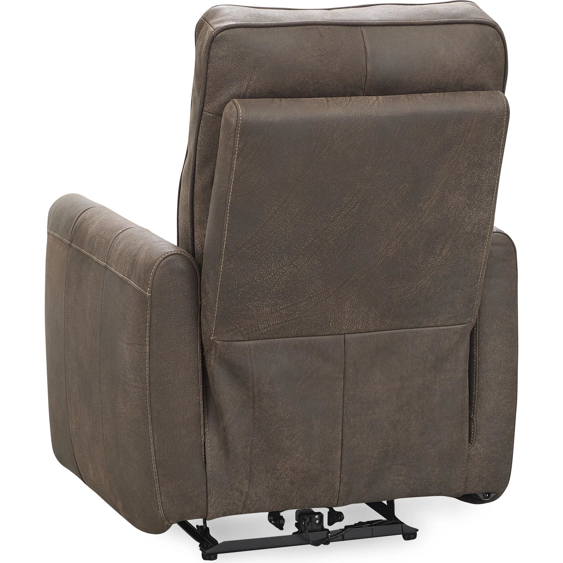 Vivica Power Recliner Accent Chair by Classic Home. Made from 100% top grain leather, acacia plywood, metal in a traditional style.