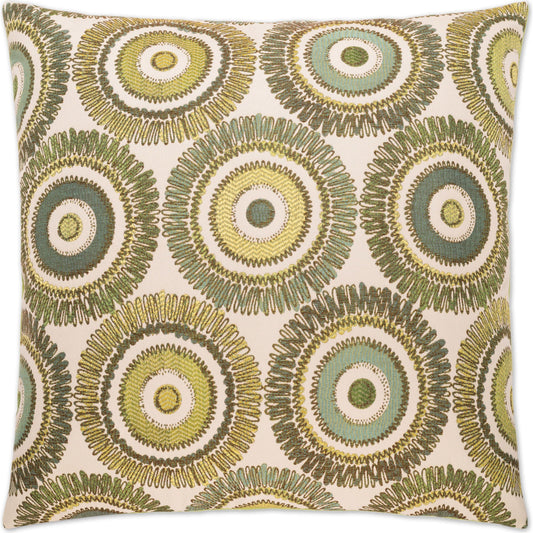 Squiggs by DV Kap Home in green. Made from 100% polyester in a modern style.