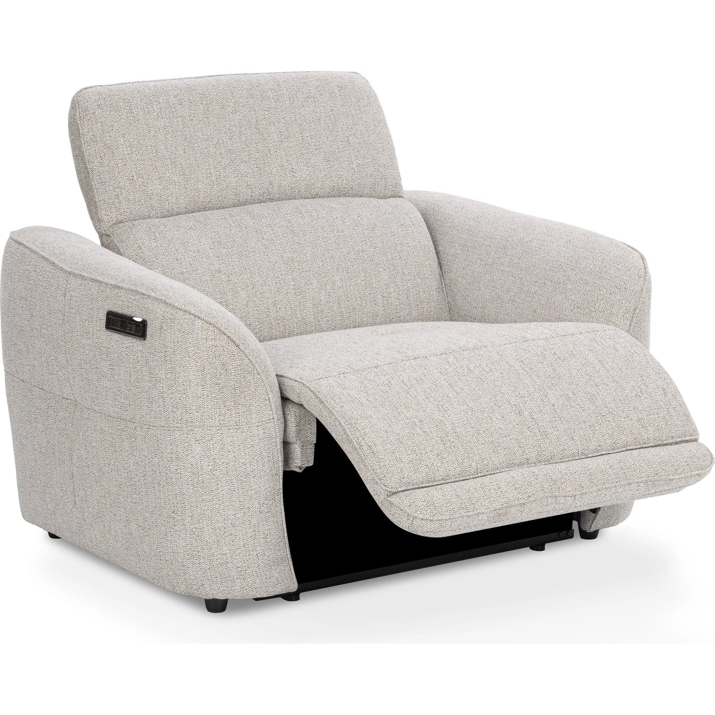 002 SI-2533185 | Additional Silo | Ostend Upholstered Zero Gravity Power Recliner by Classic Home in gray. Made from 100% polyester in a unique style.