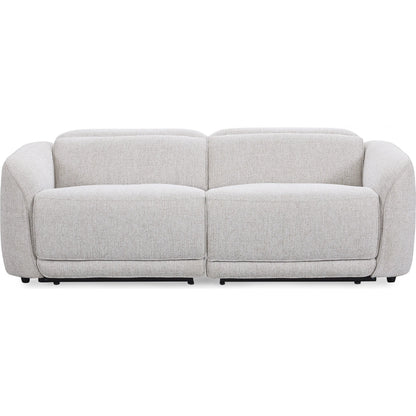 Kadon Zero Gravity Power Recliner Upholstered Fabric Sofa by Classic Home in charcoal. Made from 100% polyester, acacia mangium wood, metal in a transitional style.