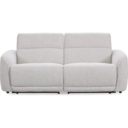 Kadon Zero Gravity Power Recliner Upholstered Fabric Sofa by Classic Home in charcoal. Made from 100% polyester, acacia mangium wood, metal in a transitional style.
